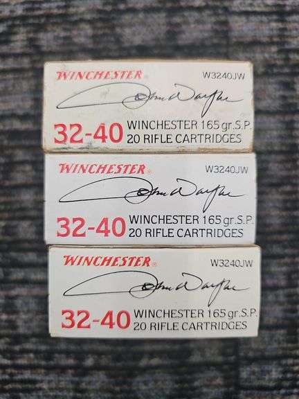 60 ct John Wayne 32-40 Winchester Ammo