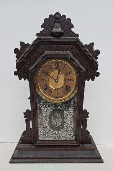 Kramer Reverse Clock Mantel Clock - Kramer Auction LLC