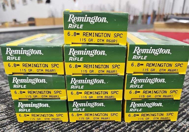 200 ct Remington 6.8MM SPC Ammo