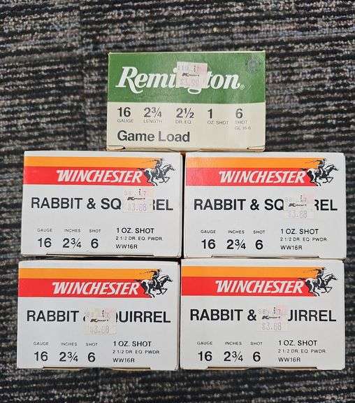 125 ct of 16 ga Shotgun Shells