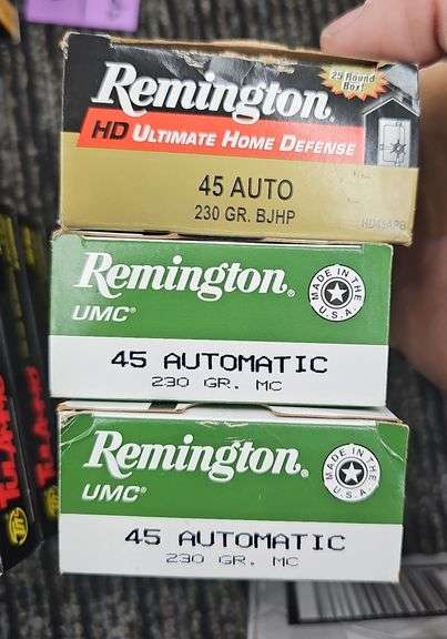 77 ct 45 Auto Ammo
