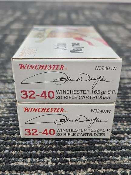 40 ct John Wayne 32-40 Winchester Ammo