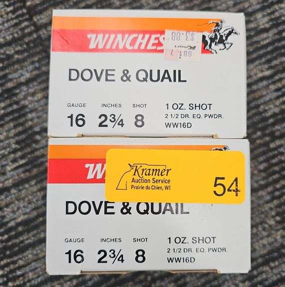 50 ct Winchester 16 ga. Ammo