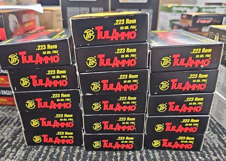 320 ct Tula .223 FMJ Ammo