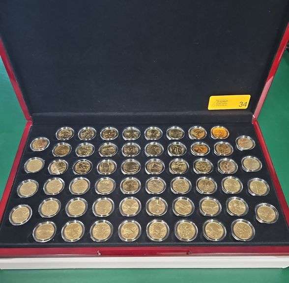 1999-2009 State Quarter Display