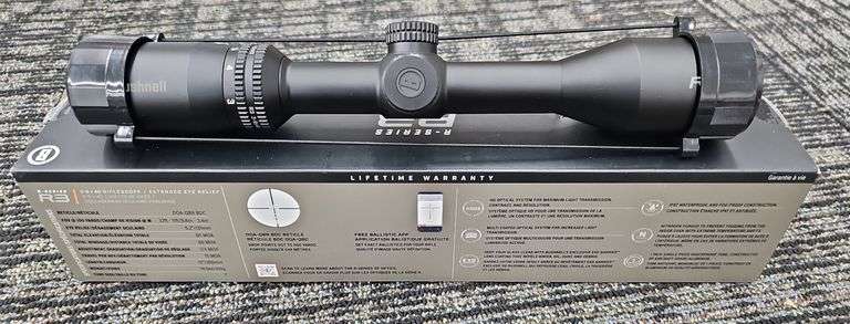 New Bushnell R3-9x40 Rifle Scope w/box - Kramer Auction LLC