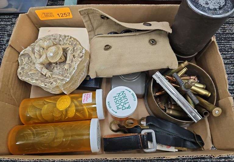Lot of various US Military Collectibles Kramer Auction LLC