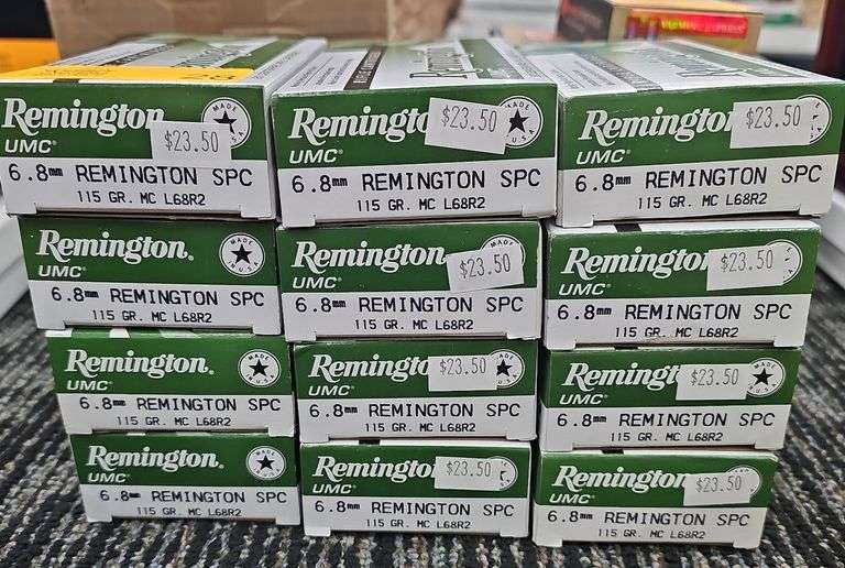 240 ct Remington SPC 6.8MM Ammo