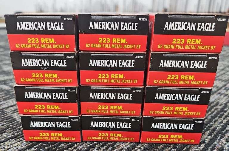 240 ct American Eagle 223 Ammo
