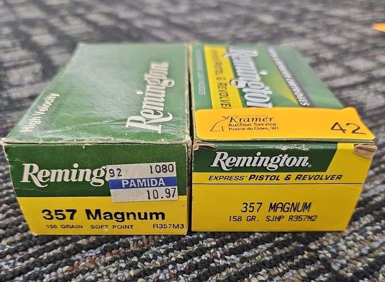 100 ct Remington 357 Magnum Ammo