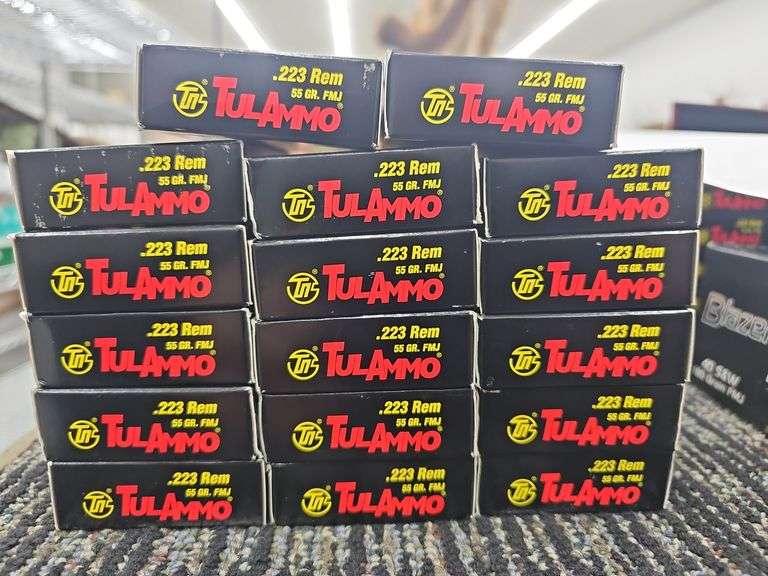 340 ct Tula 223 Ammo