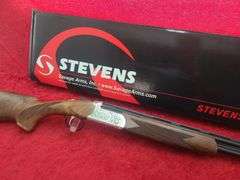 Stevens  Model 555  28 ga.   O/U Shotgun
