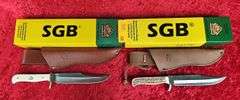Pair of Puma SGB Bowie Knives