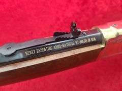Henry   Engraved Big Boy  30-30  Rifle