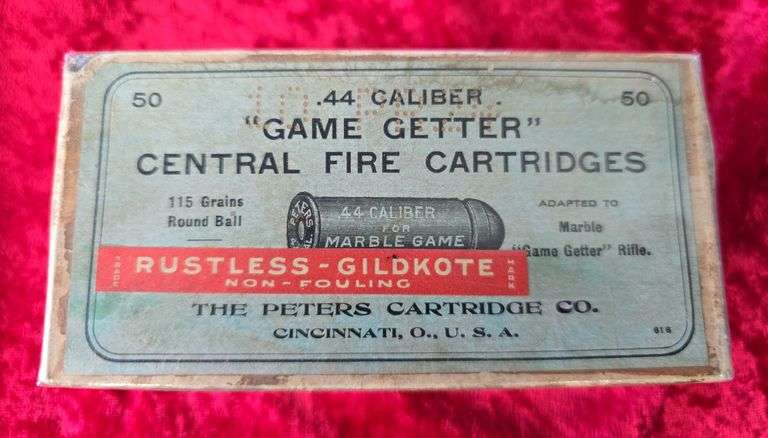 Box of Peters 44 Game Getter Cartridges