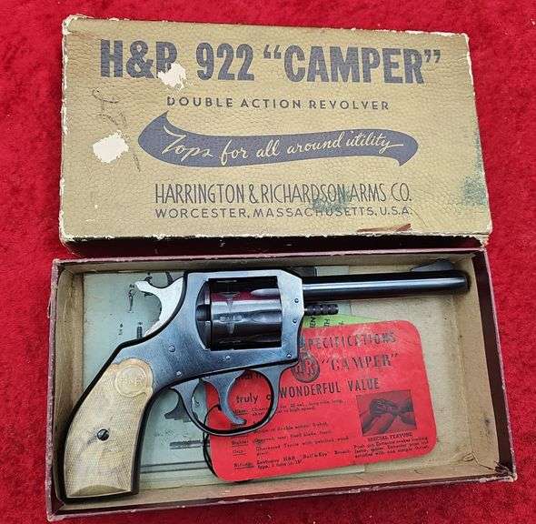 H&R  "Camper" Model 922  22 cal.   Revolver