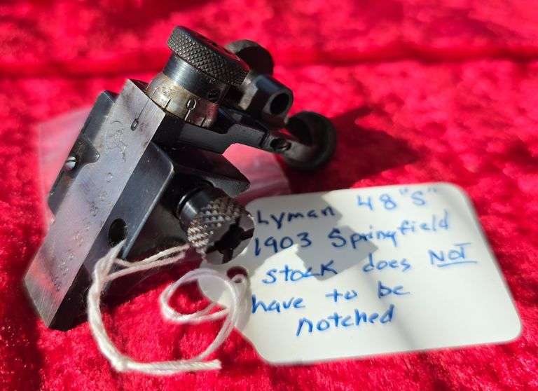 Lyman #48(S) 1903 Springfield Sight