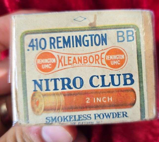 Box of Remington UMC 2" 410 Shot Shells
