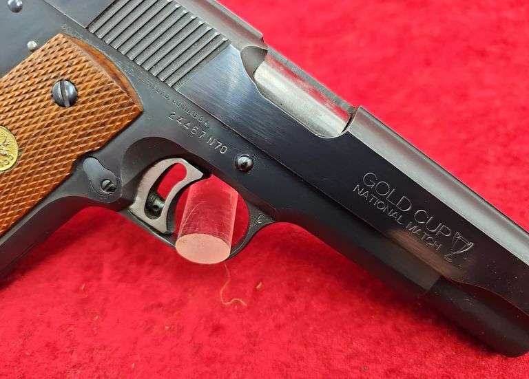 Colt   Gold Cup National Match 1911  45  Pistol