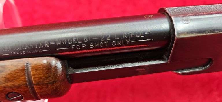 Rare Winchester  Model 61  22 Smooth Bore  Rifle