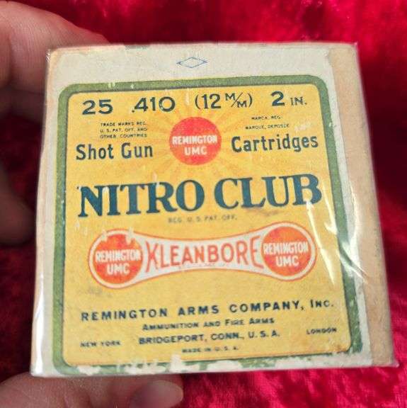 Box of Remington UMC 2" 410 Shot Shells