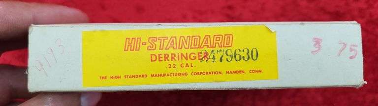 High Standard  Double   22 cal.   Derringer