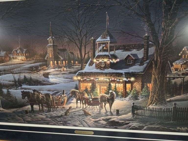 Terry Redlin Evening Rehearsals framed Print