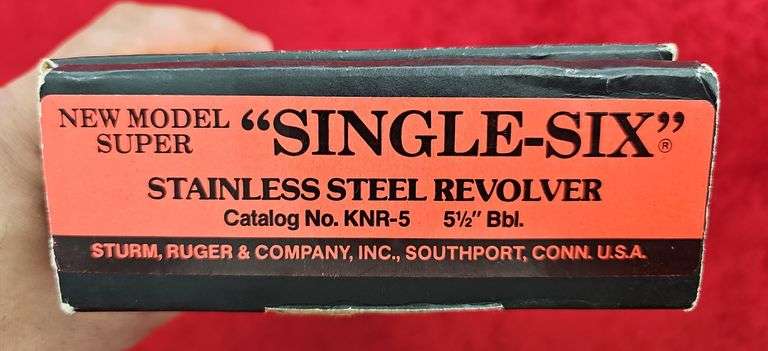 Ruger  SS Single Six Convertible  22 cal.  Revolver