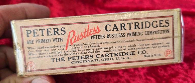 Box of Peters 44 Game Getter Cartridges