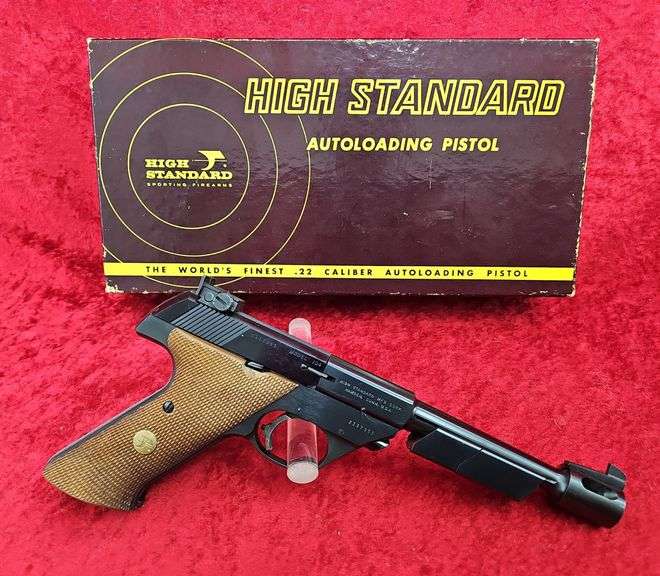 High Standard   Olympic Model 104  22 cal.   Pistol