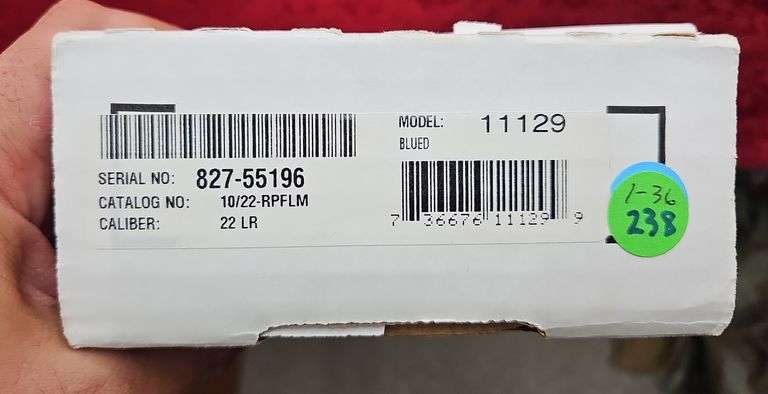 NIB Ruger  10/22 Laser Max  22 cal.   Rifle