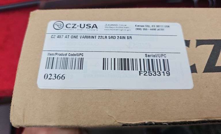 CZ  Model 457 AT ONE Varmint  22LR  Rifle
