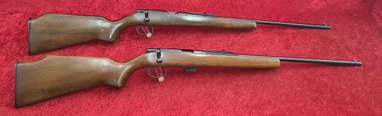 Pair of Remington Model 580 & 581 22 cal. Rifles