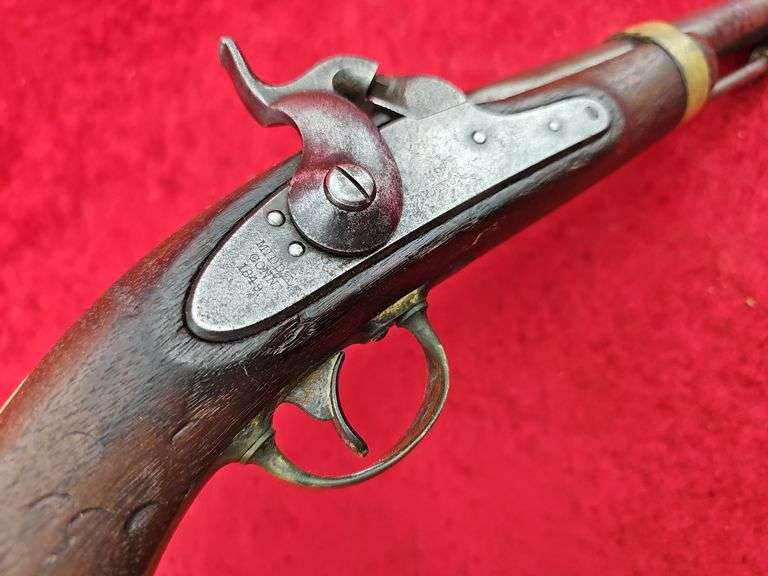 US Model 1842 H. Aston Percussion Pistol
