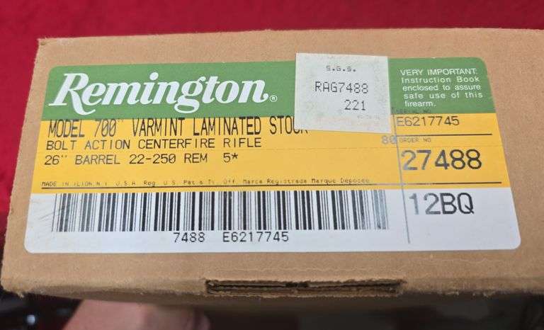 Remington   Model 700  22-250  Rifle