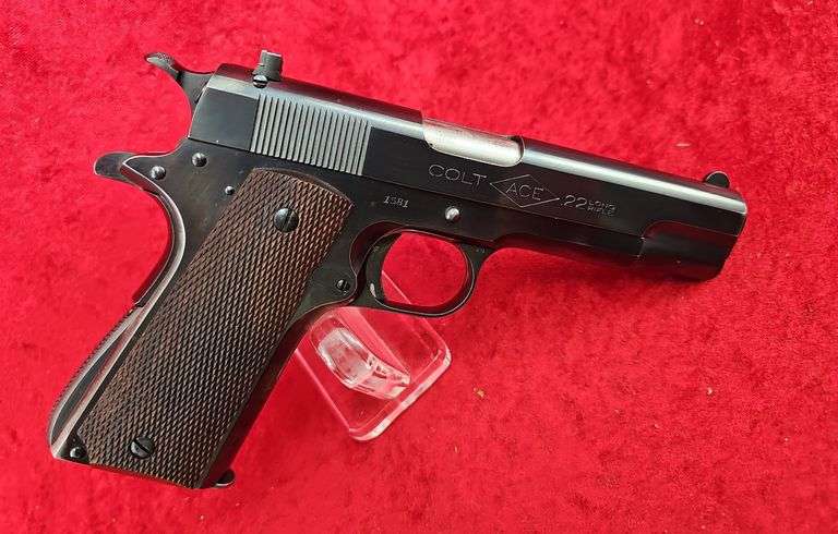 1st Year Prod. Colt  Ace  22 cal.   Target Pistol
