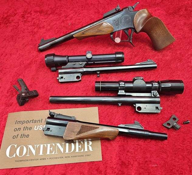 Thompson Center   Contender   4 bbl. Set