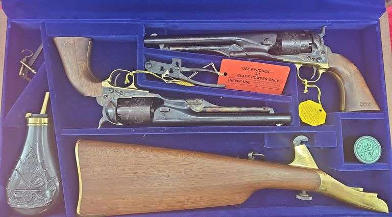 US Calvary Commemorative 1860 BP Revolver