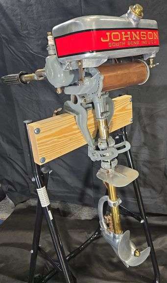 Restored Johnson Model A Outboard Motor