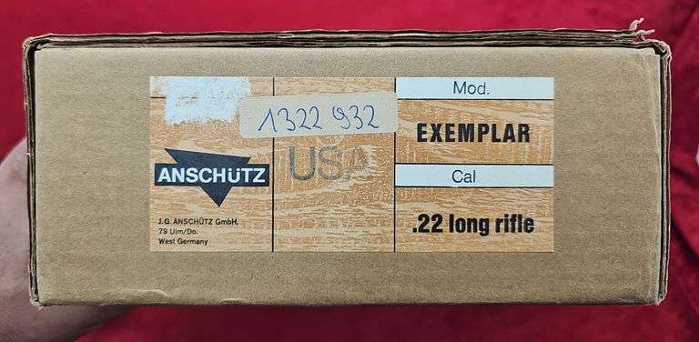 Anschutz  Exemplar   22 cal.   Target Pistol