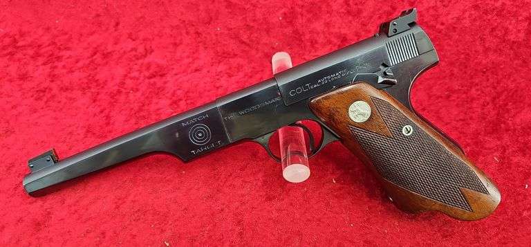 Colt  1st Model Match Target Woodsman  22 cal.   Pistol
