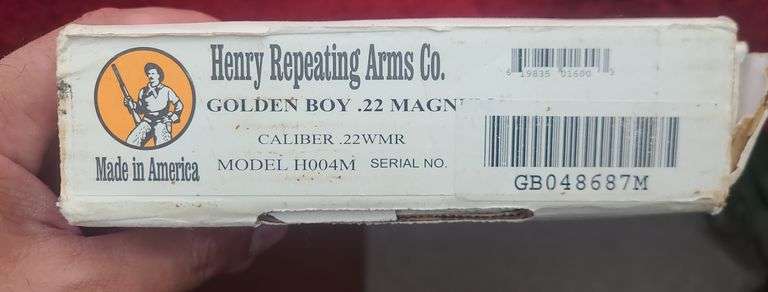 Henry  Golden Boy  22 Magnum  Rifle