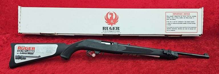 NIB Ruger  10/22 Laser Max  22 cal.   Rifle