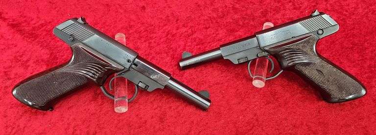 Pair of High Standard Dura-Matic 22 cal. Pistols