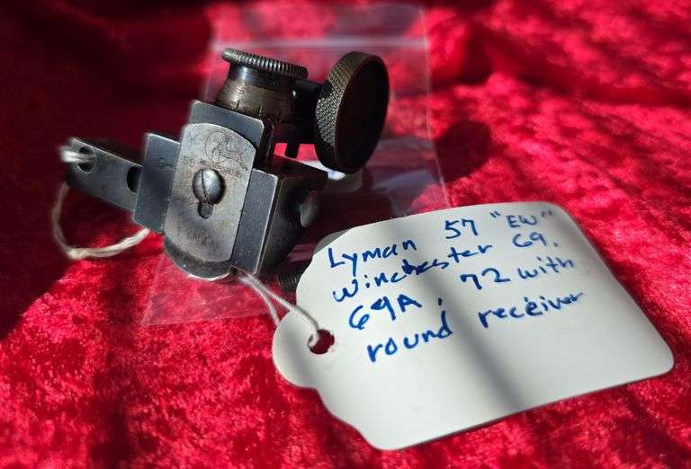 Lymnan #57(EW) Winchester 69, 69A, 72 Receiver Sight