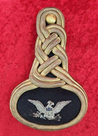 Circa 1885 era Officers Shoulder Knot Epaulette