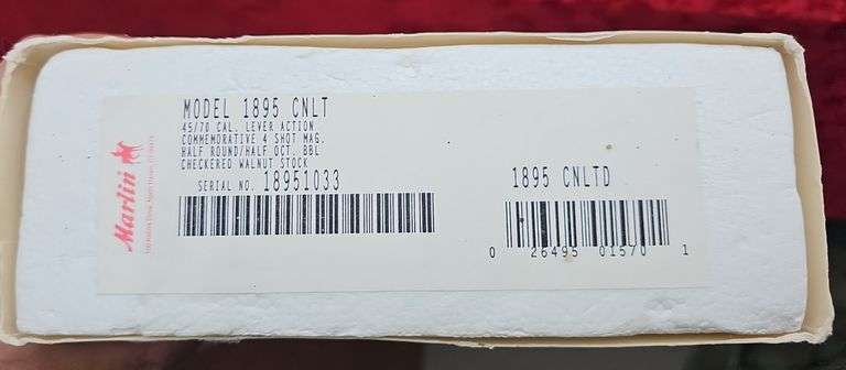 Marlin  1895 125th Anniv. Comm.   45-70   Rifle