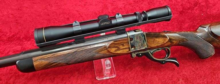 W. Christian Firearms LTD  Falling Block  22 Hornet  Rifle