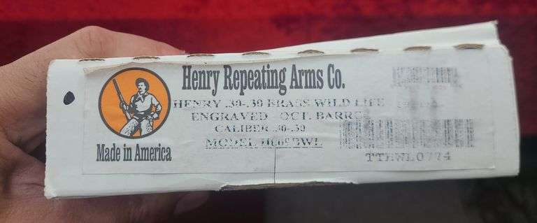 Henry   Engraved Big Boy  30-30  Rifle