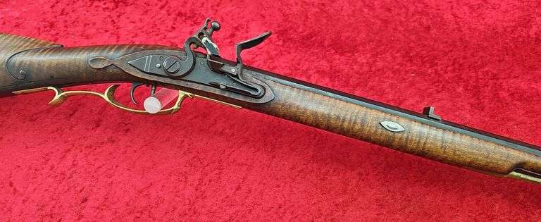 Contemporary 38 cal. Flintlock Long Rifle